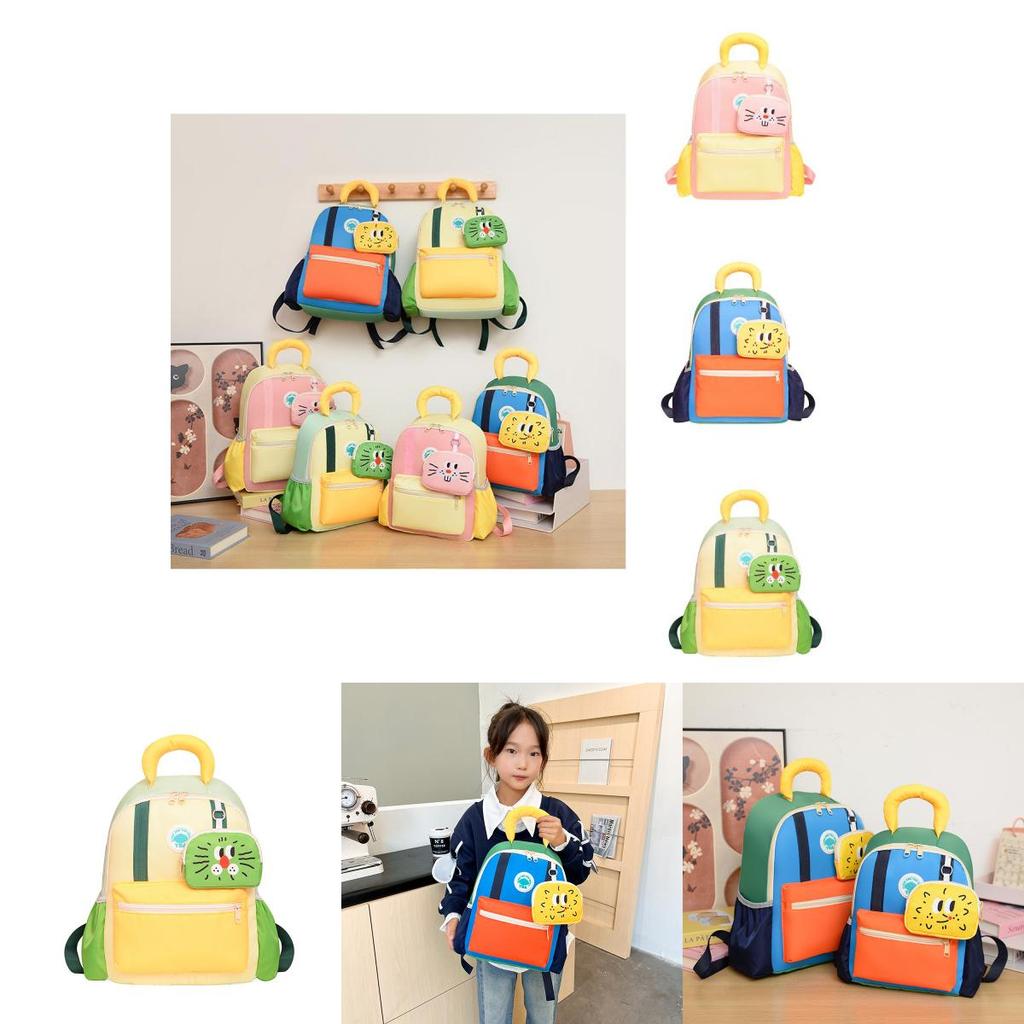 Uroczy Kolorowy Nylonowy Plecak Dziecięcy Dla Chłopców i Dziewczynek Idealny Do Szkoły