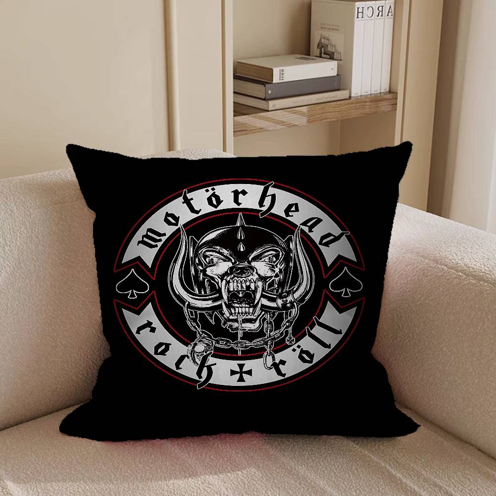 Popular Band M-Motley-Crues Pillowcases Home Bedding Decorative Pillow Cover Wedding Super Soft Pillow Case