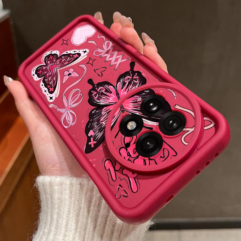 Lucky Bowknots Butterfly Pattern Case For OnePlus 15 13 13T 12 Shockproof Bumper Soft Silicone Cover For Oneplus Nord 5 13R 12R 11R 5G