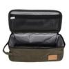 Camping-Kochgeschirr-Tasche 210D Karostoff Isoliert Kochutensilien Reisetasche mit PU-Griff für BBQ-Picknick