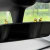 Mini Bee Cute Car Accessories, 8 PCS Yellow Bees Dashboard Decorations, Car Interior Decor for Women