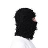Comfortable Knitted Ski Mask Windproof Solid Color Winter Balaclava Warm Neck Hat Unisex