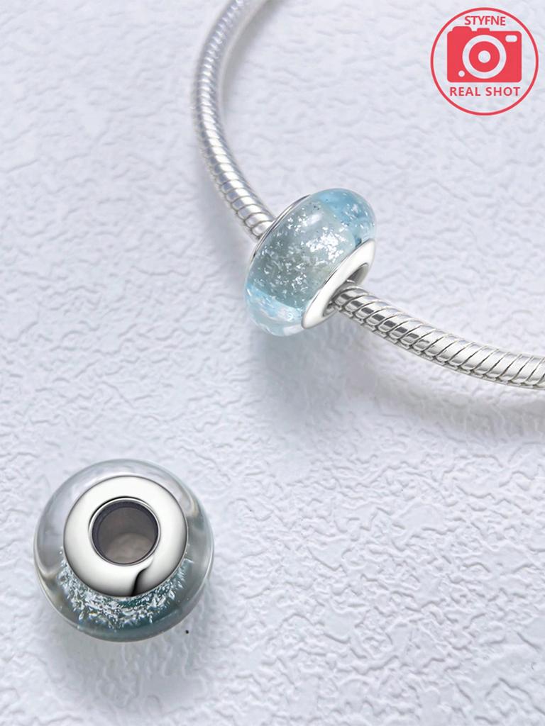 Charms Plata Colorful Starlight Points Beads Charm Copper Plated Fit Charms Original Bracelet For Jewelry Making Diy Charm