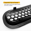 7Pcs Matte Gloosy Black Front Grille Mesh Inserts Trim Car Sticker Grille Cover Guard for Jeep Wrangler JK 2007-2017 Car Styling