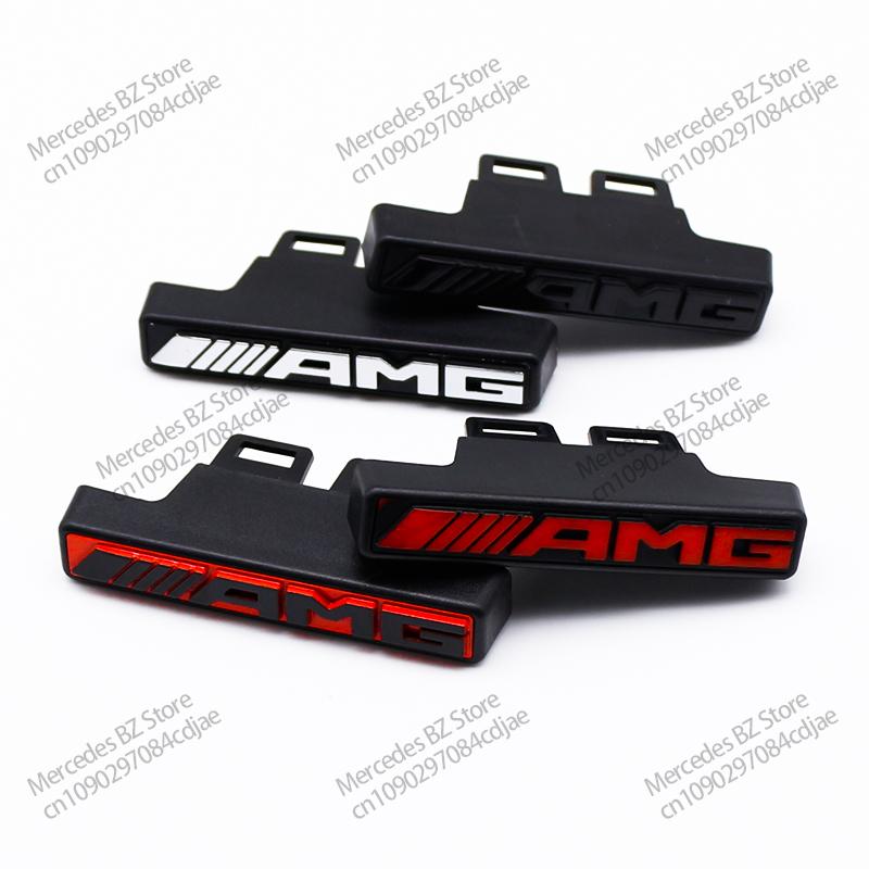 1pc ABS AMG Grill Grille Emblem For AMG Mercedes-Benz W463 W464 W461 G63 G65 Grille Sticker Emblem Badge Sticker Car Accessories