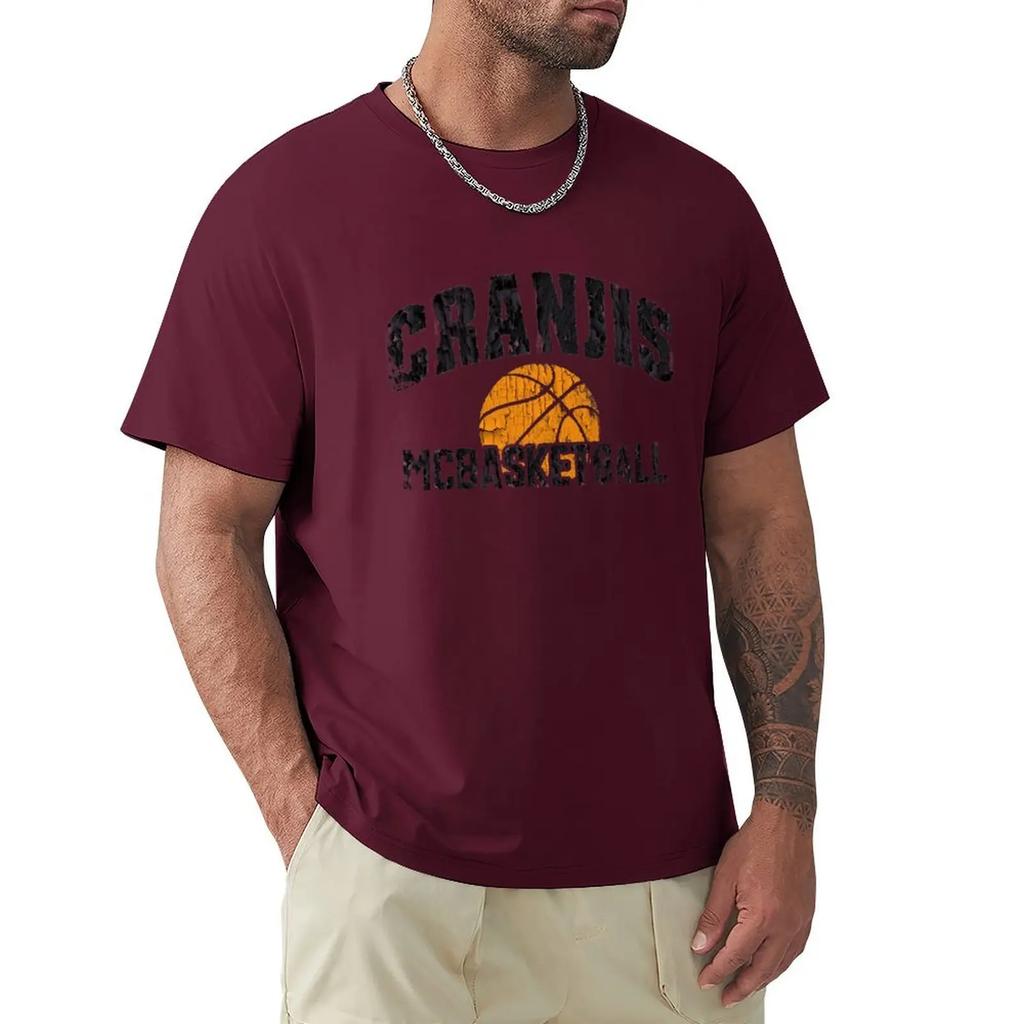 Cranjis Mcbasketball T-Shirt Short sleeve tee korean fashion anime summer clothes funny t shirts