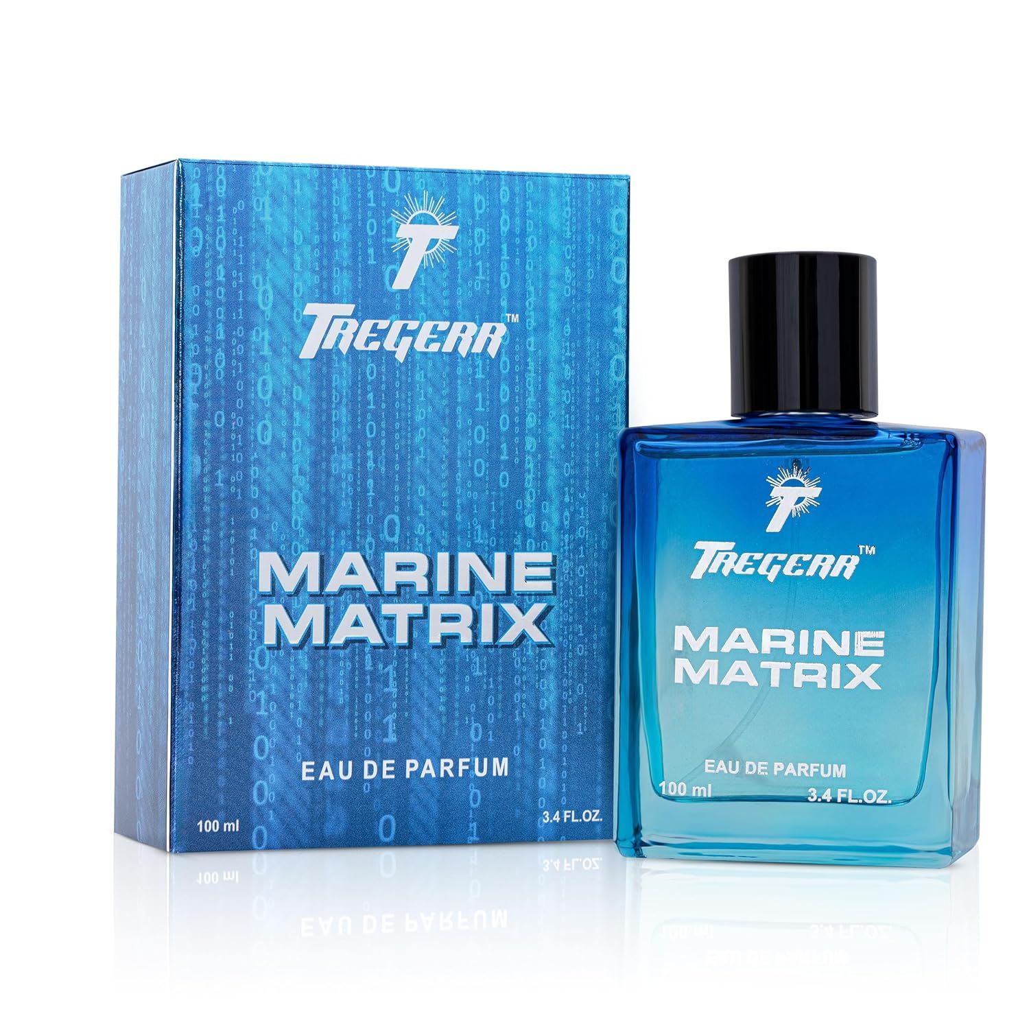 Marine Matrix, Eau De Parfum| For Men Premium Luxury Fragrance | Scent Aromatic, Aquatic,  & Marine Suitable For Every Occasion  & Travel 100ML