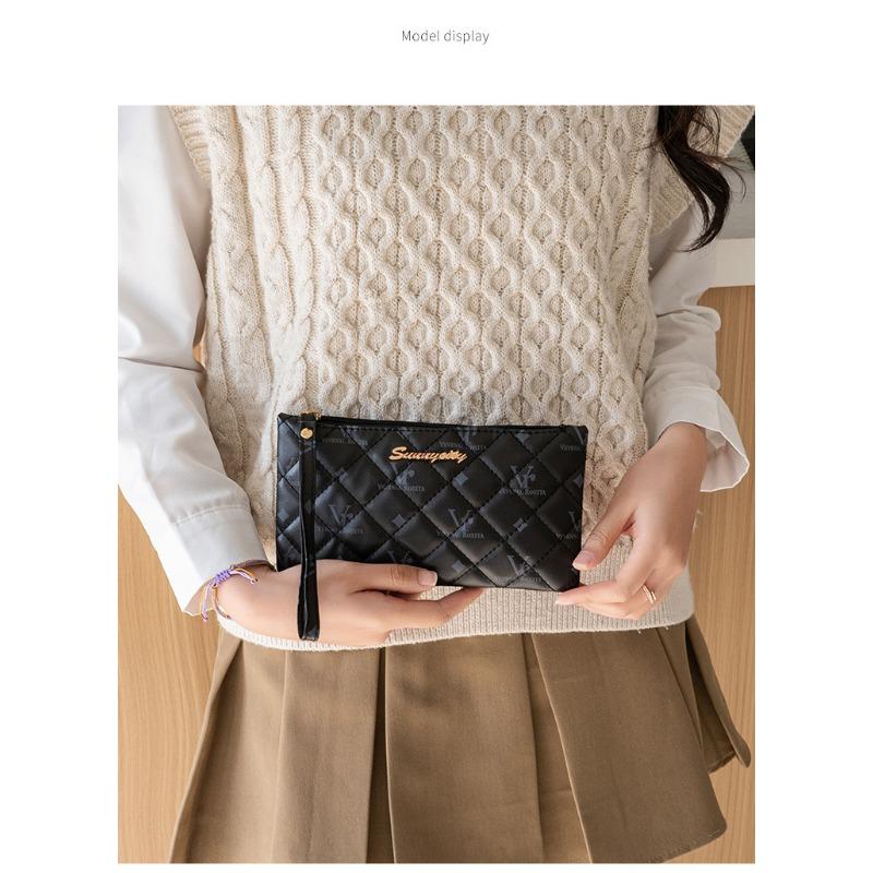 Dameveske Mobiltelefonveske Mote Alt trykt myntveske Advanced Sense Clutch Bag