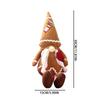 Christmas Gnome Doll Cute Dwarf Doll Gnomes Figurine Doll Ornaments For Home Decor Holiday Gnome Doll Christmas Decoration