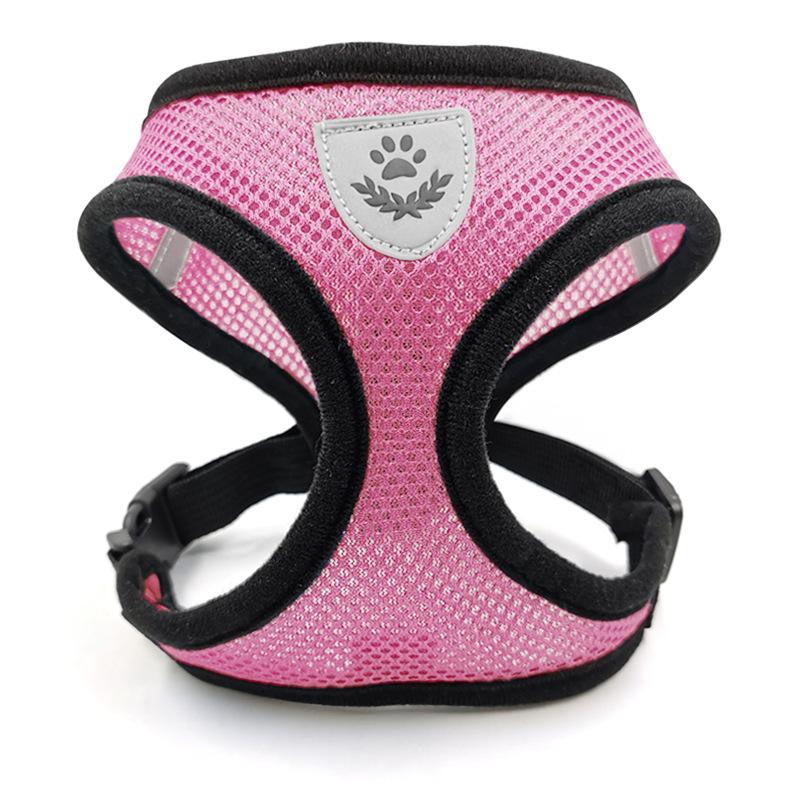 Breathable Small Dog Pet Harness and Leash Set Puppy Cat Vest Harness Collar