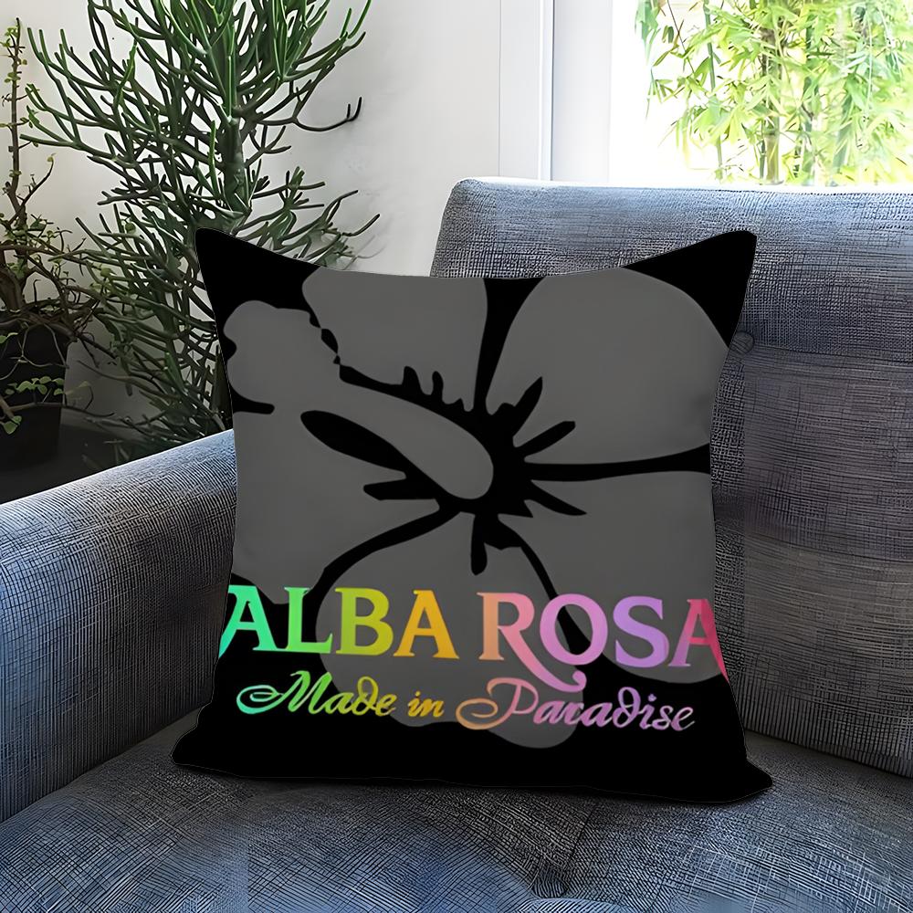 A-Alba R-Rosa Brand Cushion Cover Comfortable Reversible Pillow Cover Ideal for Car Sofa Bedroom & Beyond