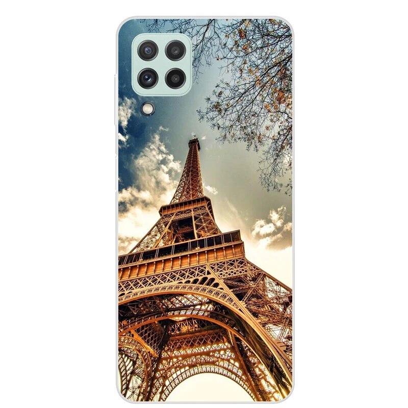 

Для Samsung Galaxy M22 M32 4G Чохол Телефон Задня кришка Для Samsung M22 М’який чохол Для Samsung M32 4G M 22 32 чорний ТПУ чохол 6,4 дюйма Samsung M22
