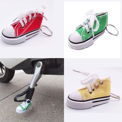 Support de pied de vélo moto, petites chaussures, trépied de voiture électrique, décor, Support latéral de moto