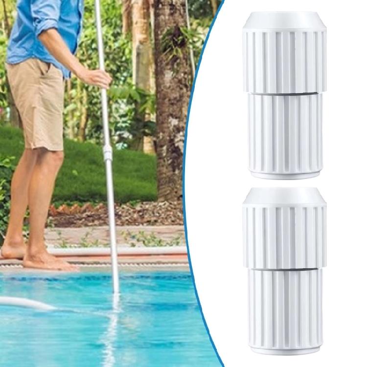 2 Pezzi Pali Pulizia Piscina Portatili Connettore Parte Giunto Telescopico Giunto Connettore Giunto Palo Telescopico Piscina