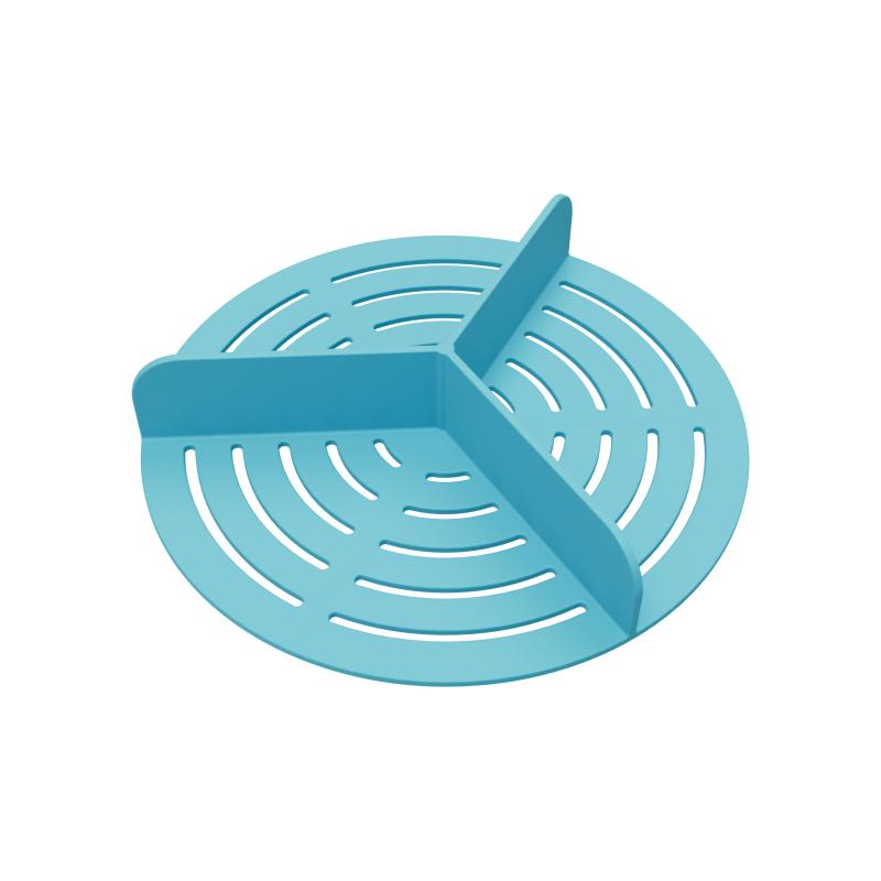 Silicone Triangle Separator For Air Fryer, Bowl Liner Accessory, Fits Most Round Silicone Bowls, Zone Separation To Prevent