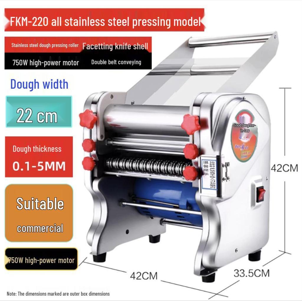 Good Daughter-in-law Automatic Stainless Steel Dough & Noodle Press Machine