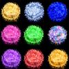 High Density 2000/4000 LED Christmas Garland Light Outdoor Wedding Party Fairy Light Waterproof Christmas Tree String Light