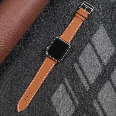 Leather Strap For Apple Watch 10 Band 44mm 40mm 45mm 41mm 46mm 42mm Correa Bracelet Iwatch Series 3 5 6 4 Se 7 8 9 Ultra 2 49mm