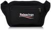 Balenciaga 482389 9WB35 Body Bag EXPLORER BELT PACK Noir BH-4823899WB35-1000 [Used]