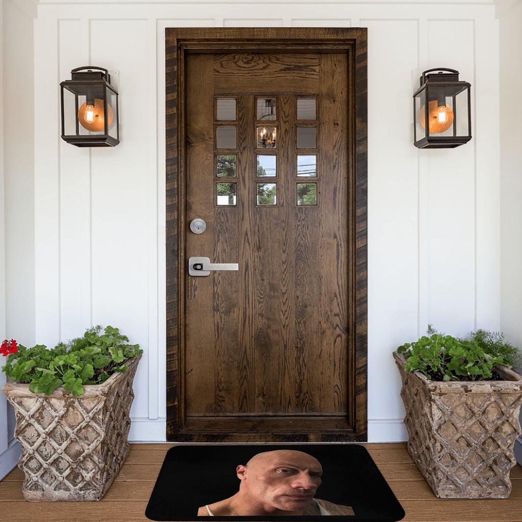 Eyebrow Meme Dwayne The Rock Johnson Doormat Mat Anti-Slip  Bathroom Kitchen Balcony Rug Carpet 40*60cm