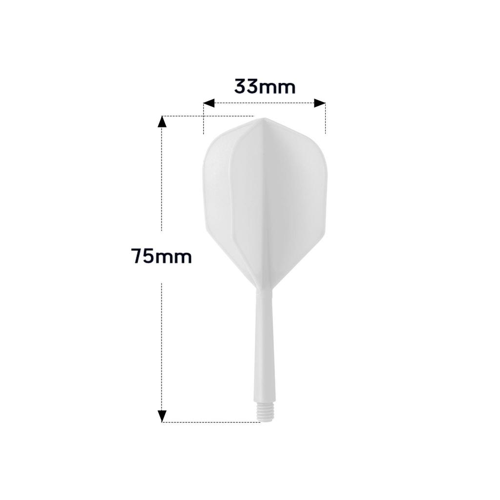 75mm Drop-resistant Universal 2ba Dart Flights and Accessories