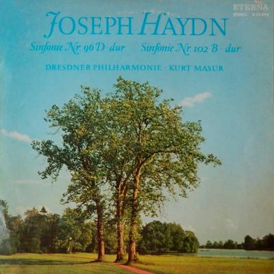 LP Record JOSEPH HAYDN DRESDNER PHILHARMONIE  Sinfonie Nr. 96 Ddur  Sinfonie Nr 825894 ETERNA 1971 German Dem Classical Used