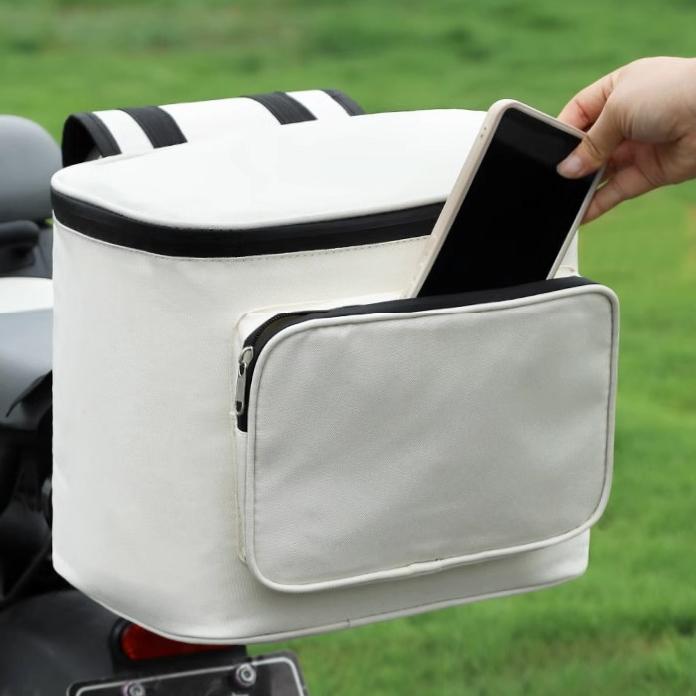 Electric Motorbike Backrest Hanging Bag Battery Car Storage Pocket Car Gods Storage Bag Large Capacity