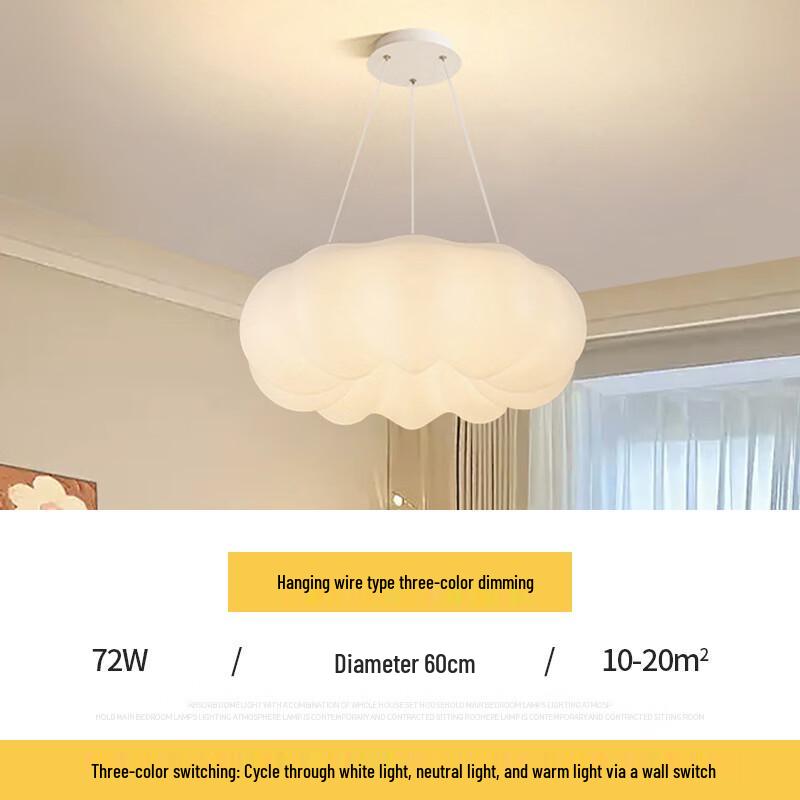 Nowoczesny Minimalistyczny Żyrandol Chmurka