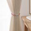 Strong Magnetic Curtain Tieback, Decorative Modern Rope Tie Back Buckle for Drapes, Window Curtain Holdback for Home Bedroom Office