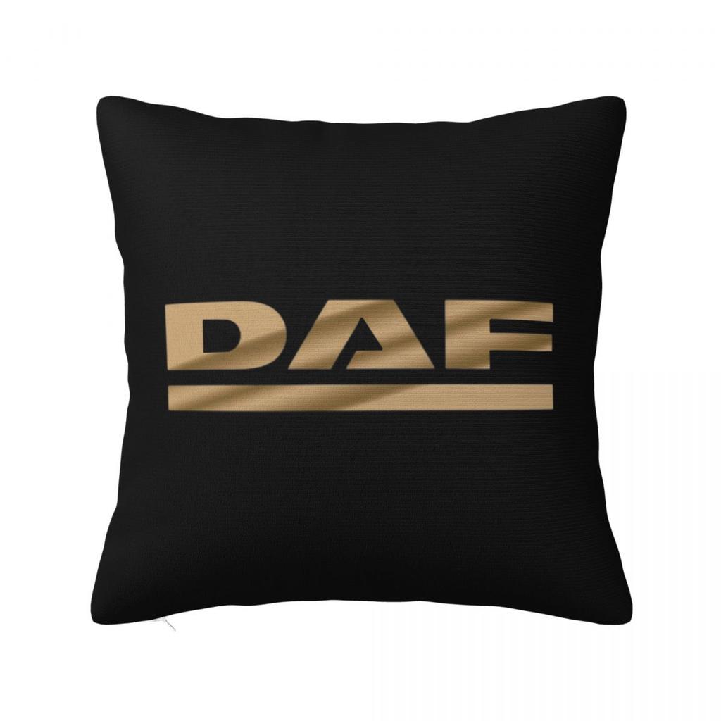DAF Red Design Best Logo Square Pillowcase Cushion Cover Pillow Case Throw Pillow Cover for Home Sofa Living Room