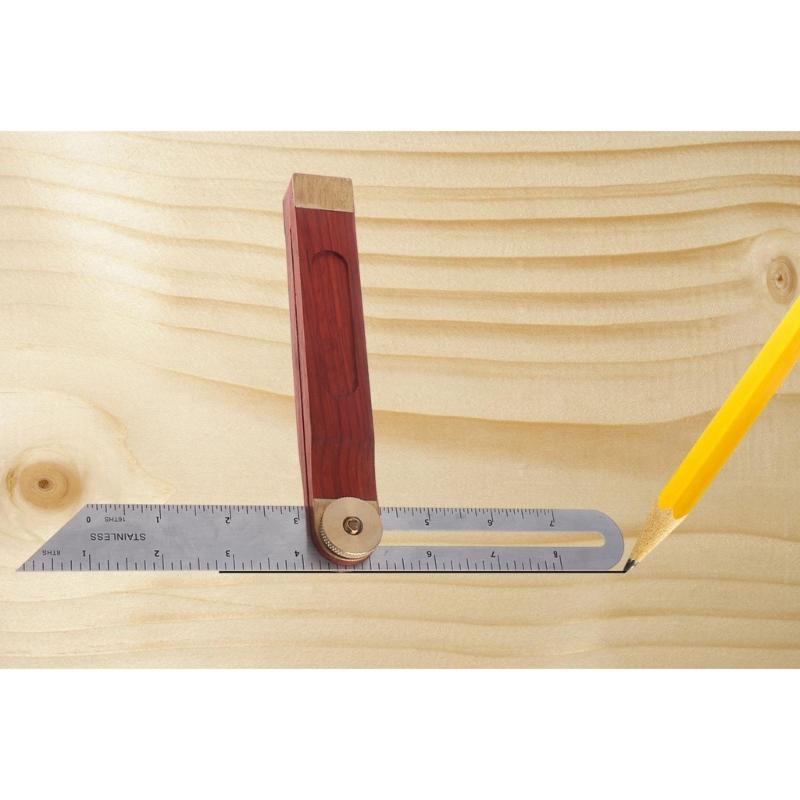 T-Bevel Guage Sliding Angles Rulers Protractors Multiple Angles Adjustable Gauges Measurement Tool Wood Handle Replacement