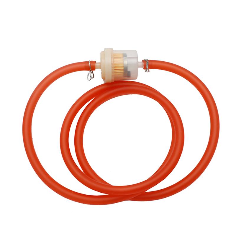 1M Fuel Gas Tube Petrol Pipe Gasoline Petrol Line Hose For Radiator Hose 5Mm I/D 8Mm O/D With Fuel Filter And Clip