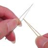 10/S Beading Needles Seed Beads Needles Big Eye Diy Beaded Collapsible Beading Pins Open Needles For Jewelry Making Tools
