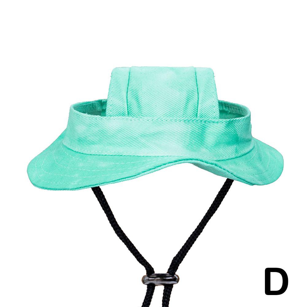 

Милая шляпа от солнца для домашних животных, шляпы от солнца для кошек, бейсбольная кепка с круглыми полями, шляпа от солнца для кошек, кепки с отверстиями для ушей, регулируемые шнурки S