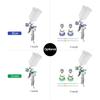 Gravity Feed Air Spray Gun HVLP Sprayer Paint Gun with 600ML Cup 1.4mm Nozzle for Painting Car
