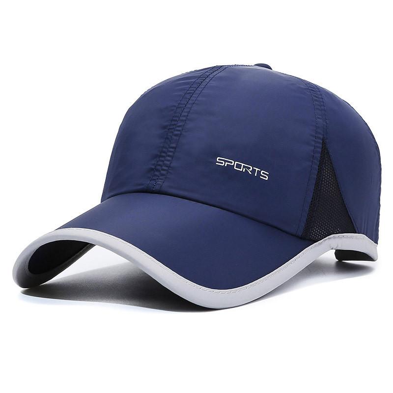 Printing Letter Sports Baseball Cap Adjustable Uv Protection Outdoor Breathable