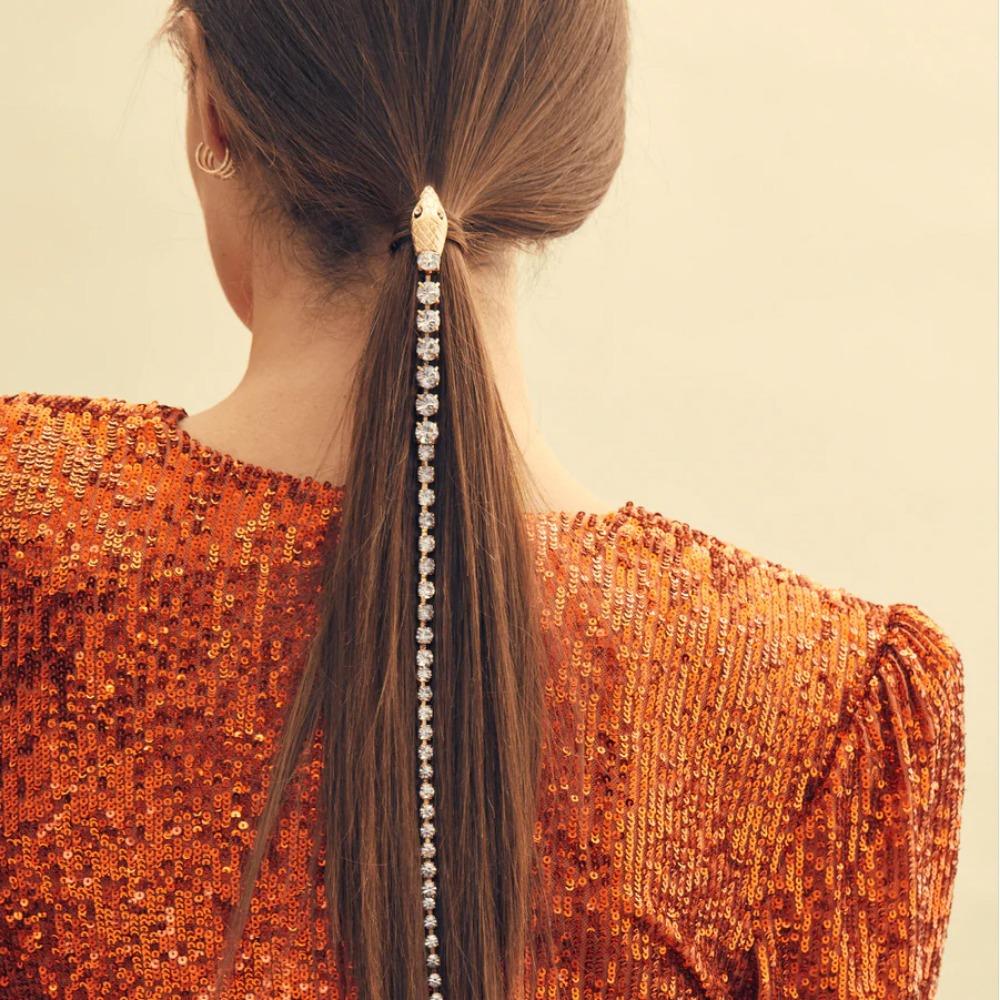 Chic Metal Smooth Hair Claw Clips Simple Geometric Hairpin Low Ponytail Hair Claws Women Girls Hair Stickers Hook-off Accessorie