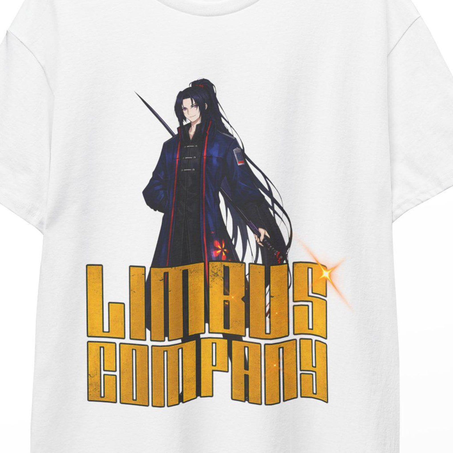 Limbus Company shirt Ishmael Rodion Charon Sinclair Heathcliff Meursault anime gamer tshirt poster sticker cosplay Limbus merch gift idea S