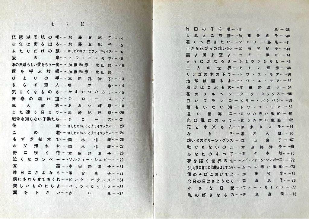 [USED] TONE MUSIC Folk Walkway Published in 1971