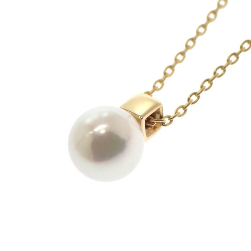 MIKIMOTO  PP-20567K Necklace K18 yellow gold/Akoya Pearl Women