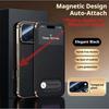 Magnetische Echtleder-Hülle für iPhone 16 Pro Max 17 15 Plus 14 13 12 11 Xs Xr 8 mit Fensteransicht Brieftaschen-Cover Kostenlose Antwort