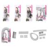 Material Baby Hair Tame Hairstyle Fixed U Shape Hair Finishing Fixer Comb Hair Finishing Clip