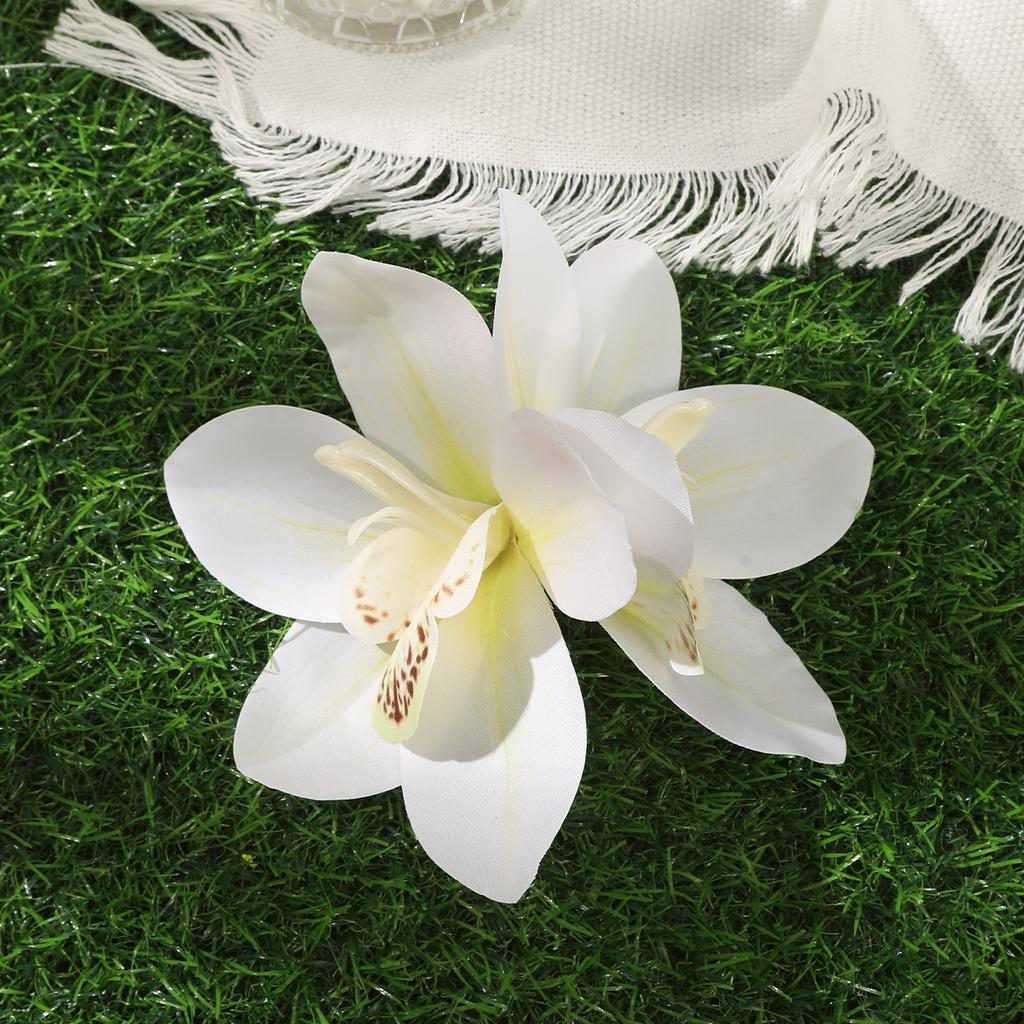 AWAYTR Elegant Large Flower Duckbill Hairpin Floral Hair Clip Valentine Headwear Hair Accessories Festival Gift