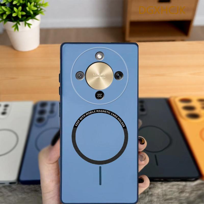 

Чехол для Honor Magic8 Lite Чехол для телефона Honor X9D Чехол для Honor X70 Magic 8 lite Ударопрочный Цветной Магнитный Жесткий Силиконовая задняя крышка Honor X70