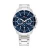 Tommy Hilfiger Jordan Herrenuhr Chrono Stahl 1792094