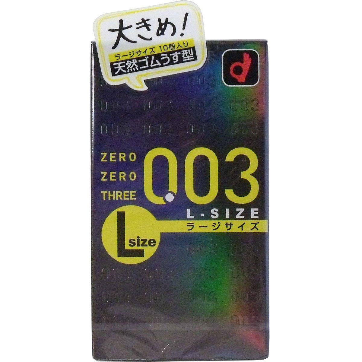 РџСЂРµР·РµСЂРІР°С‚РёРІС‹ Okamoto Zero Zero Three 003 L СЂР°Р·РјРµСЂР° 10 С€С‚ x 6 С€С‚ РЅР°Р±РѕСЂ