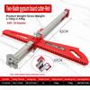 Reinforced Dual-Blade Gypsum Board Cutter with 23 Precision Wheels