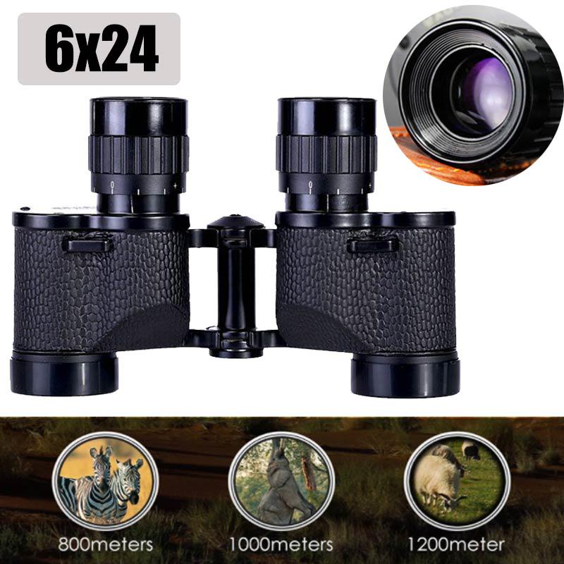 Buy 6X24 Military Binoculars Fullmetal Telescope Hd Binocular with