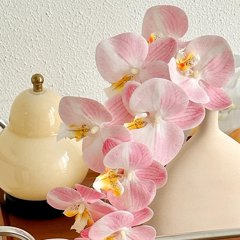 Customizable Floral Decor Fake Flower Decoration Phalaenopsis Artificial Flower