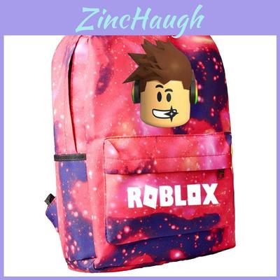 Školní batoh Roblox s hvězdným pozadím a velkou kapacitou pro studenty